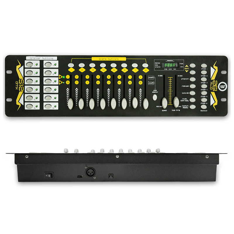 LIGHT4ME DMX 192 MKII suwakowy sterownik DMX - obrazek 3