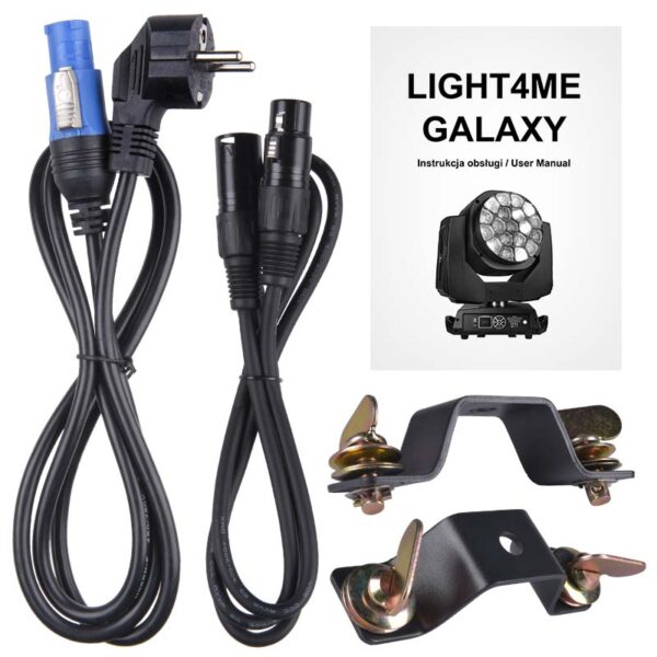 LIGHT4ME GALAXY głowica ruchoma LED wash zoom FX - obrazek 14