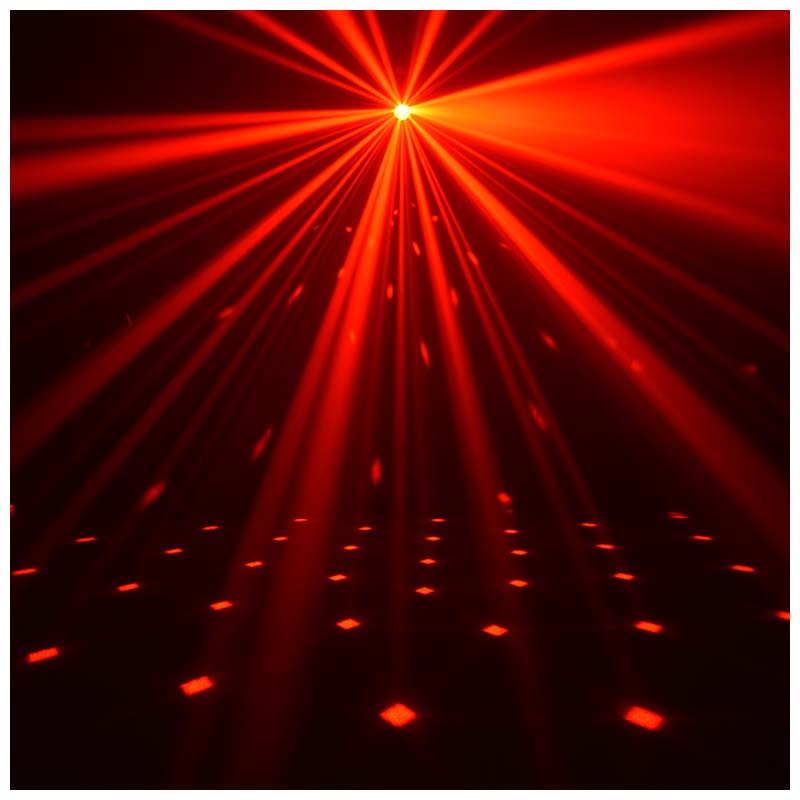 LIGHT4ME TURBO FLOWER efekt disco LED PAR UV kula - obrazek 7