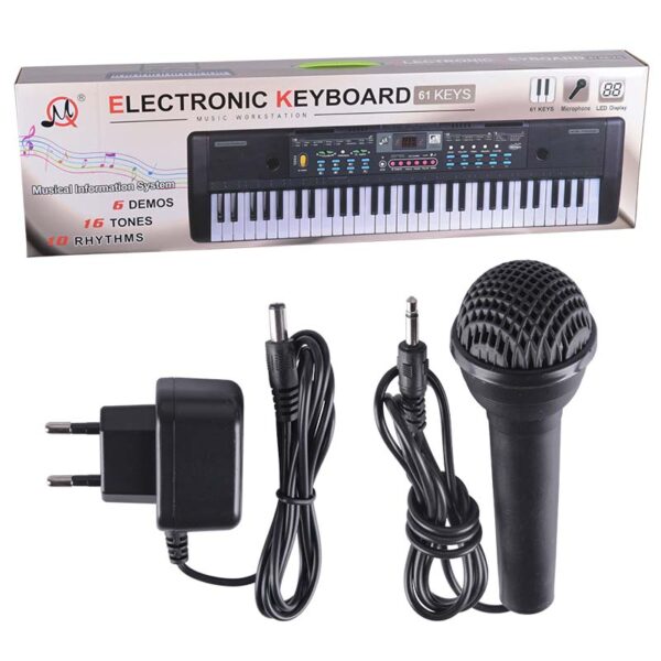 MQ 605 UFB KEYBOARD organy z mikrofonem dla dzieci - obrazek 2