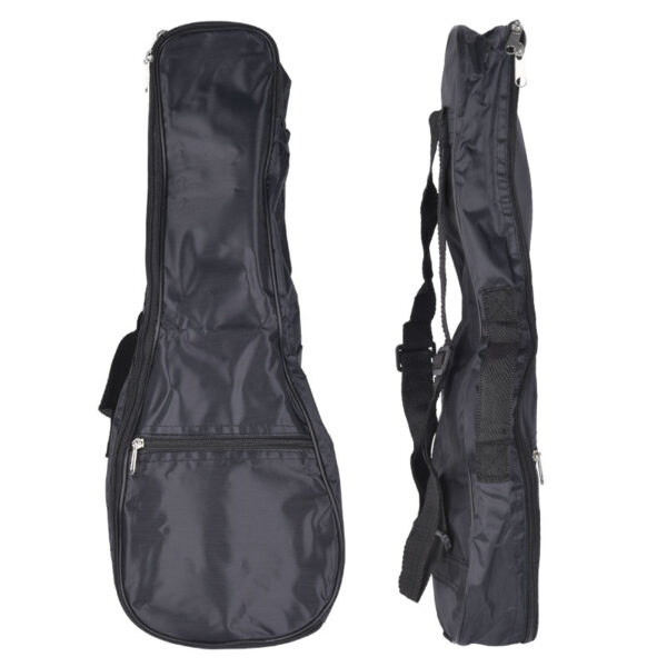 NN UK 01 BLACK ukulele sopranowe czarne pokrowiec - obrazek 10