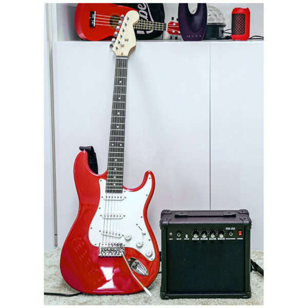 NN EG SET BLU zestaw gitarowy gitara elektryczna s - obrazek 6