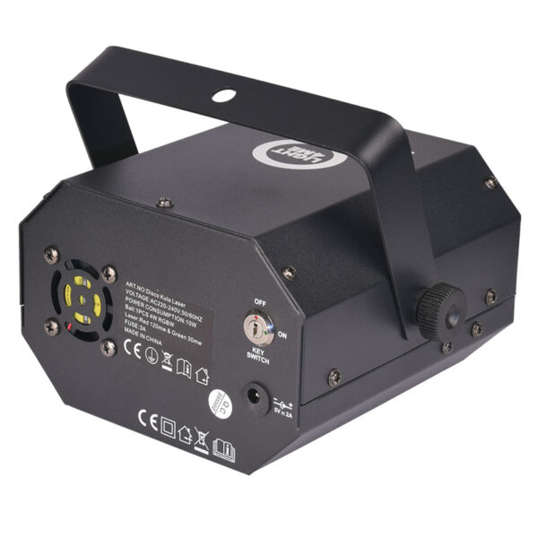 LIGHT4ME DISCO KULA LASER multiefekt świetlny LED - obrazek 5