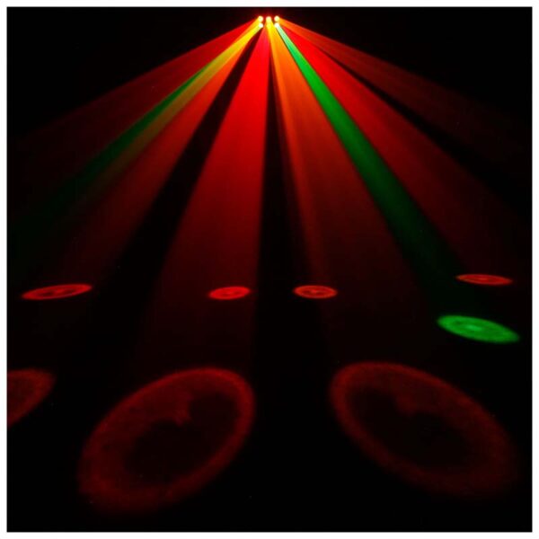 LIGHT4ME SIX EYE BEAM mocny efekt beam LED + PILOT - obrazek 4