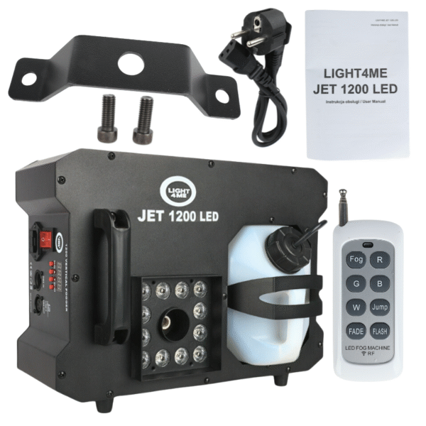 LIGHT4ME JET 1200 LED wytwornica dymu pionowego - obrazek 9
