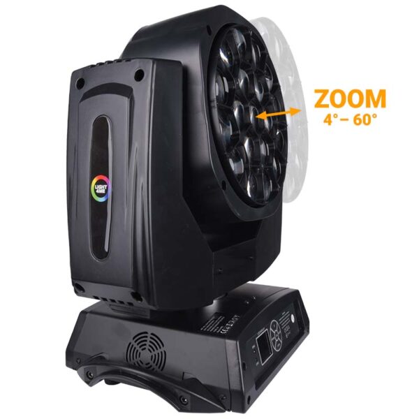 LIGHT4ME GALAXY głowica ruchoma LED wash zoom FX - obrazek 6