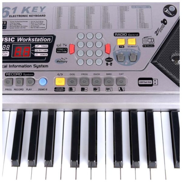 MQ 001 UF KEYBOARD klawisze organy z mikrofonem dl - obrazek 11
