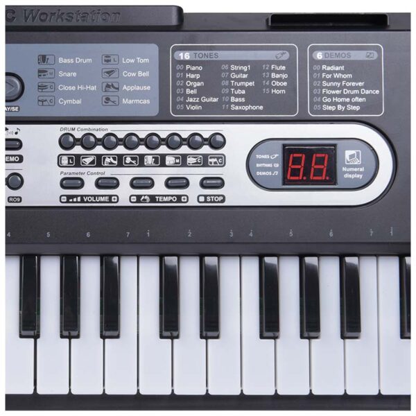 MQ 6119 KEYBOARD klawisze organy z mikrofonem dla - obrazek 13
