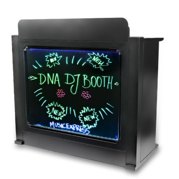 DNA DJ BOOTH XL BK stół stanowisko DJ podświetlana tablica LED RGB - obrazek 3