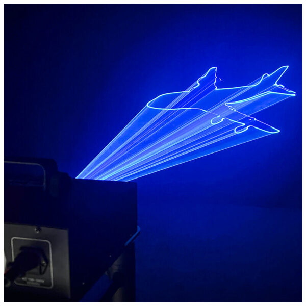 EVOLIGHTS LASER 3W RGB profesjonalne estradowe ośw - obrazek 6