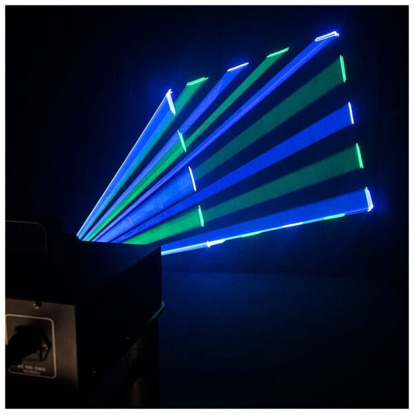 EVOLIGHTS LASER 3W RGB profesjonalne estradowe ośw - obrazek 3
