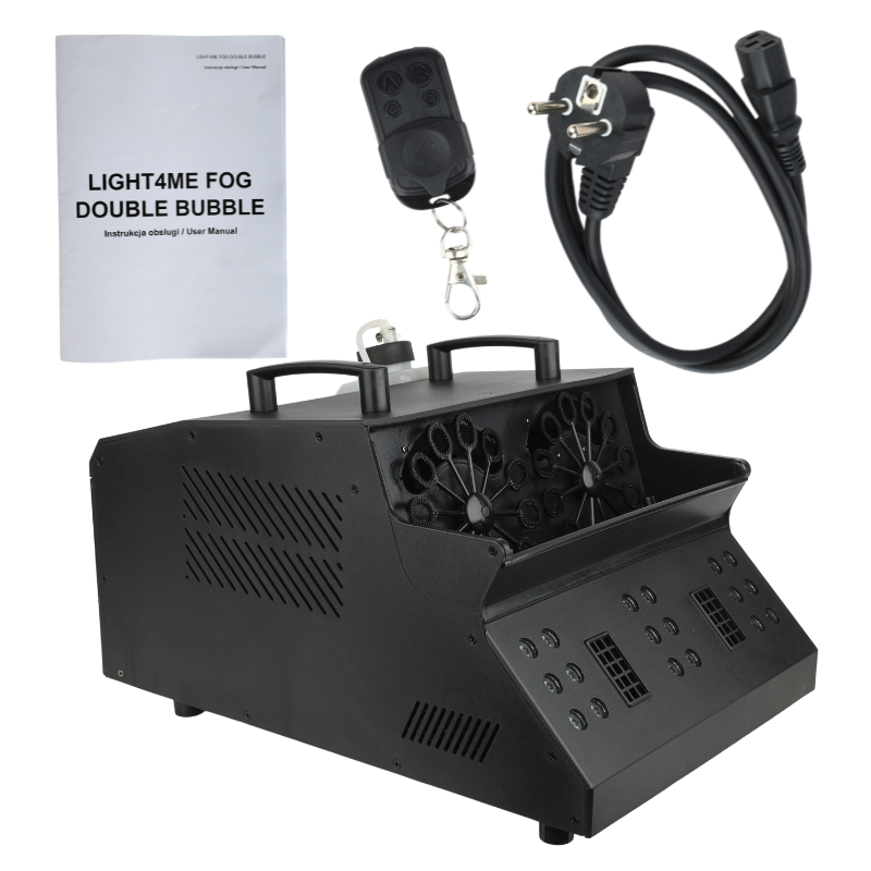 LIGHT4ME FOG DOUBLE BUBBLE profesjonalna maszyna do baniek - obrazek 14