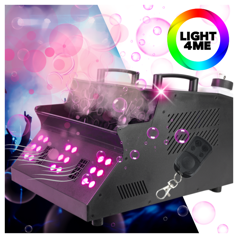 LIGHT4ME FOG DOUBLE BUBBLE profesjonalna maszyna do baniek - obrazek 4