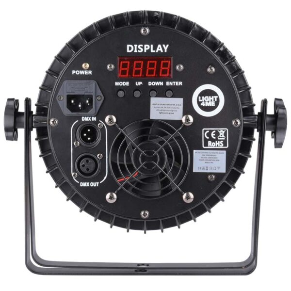 LIGHT4ME ALU HEXA PAR 18x10W RGBWA-UV reflektor - obrazek 2