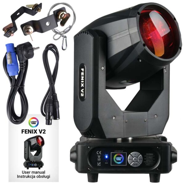 LIGHT4ME FENIX V2 230W głowica ruchoma oświetlenie - obrazek 9