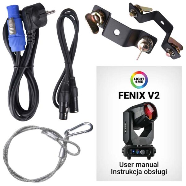 LIGHT4ME FENIX V2 230W głowica ruchoma oświetlenie - obrazek 2