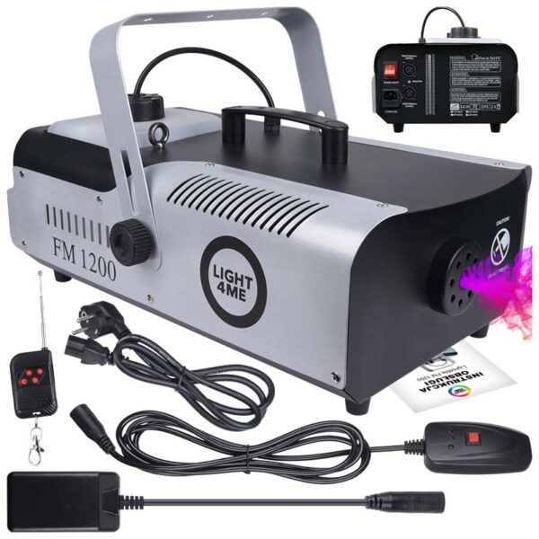 LIGHT4ME FM 1200 wytwornica dymu mgły z pilotem - obrazek 4