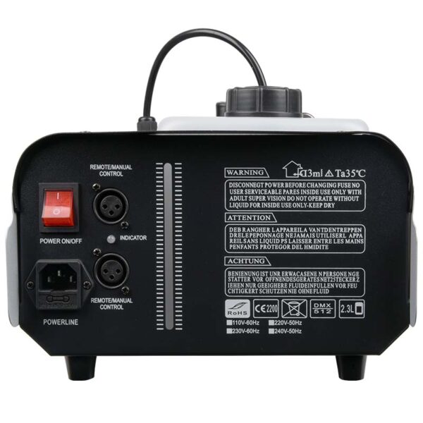 LIGHT4ME FM 1200 wytwornica dymu mgły z pilotem - obrazek 6