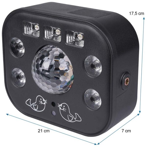 LIGHT4ME MULTIPHASE multiefekt LED UV wash strobe - obrazek 10