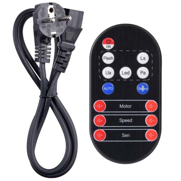 LIGHT4ME MULTIPHASE multiefekt LED UV wash strobe - obrazek 4