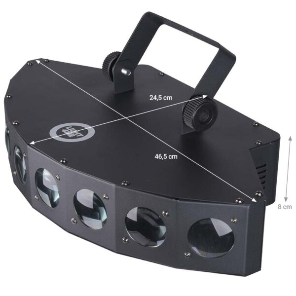 LIGHT4ME OCTOBEAM V2 efekt disco LED reflektor - obrazek 4