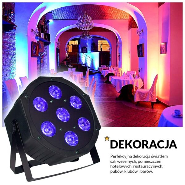LIGHT4ME TRI PAR BASIC 7x9 reflektor sceniczny LED - obrazek 11