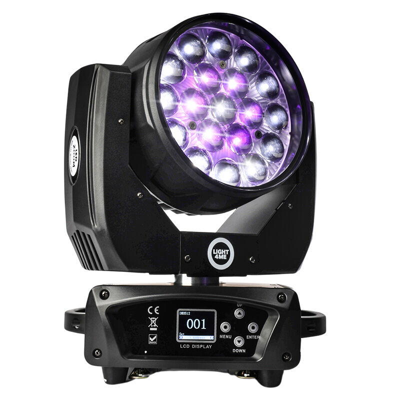 LIGHT4ME ZOOM WASH 19x15W głowica ruchoma LED RGBW - obrazek 2