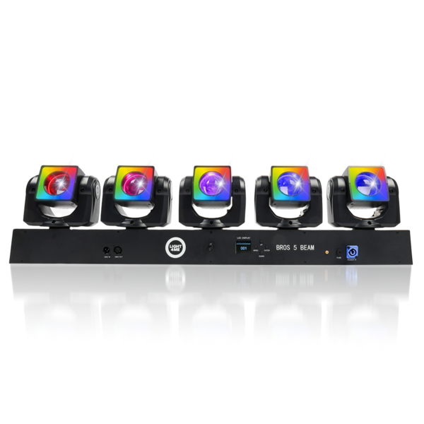 LIGHT4ME BROS 5 BEAM efekt LED 5x głowica ruchoma