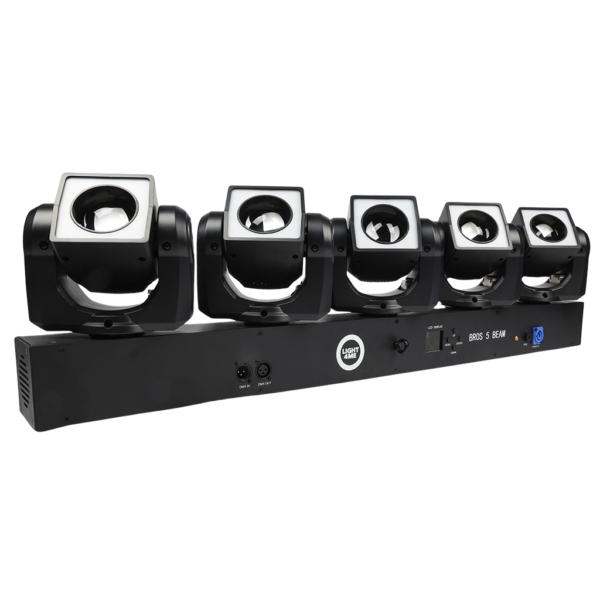 LIGHT4ME BROS 5 BEAM efekt LED 5x głowica ruchoma - obrazek 3