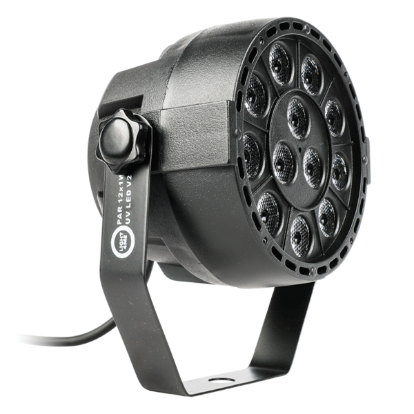 LIGHT4ME PAR 12x1W UV LED V2 reflektor ultrafiolet - obrazek 4