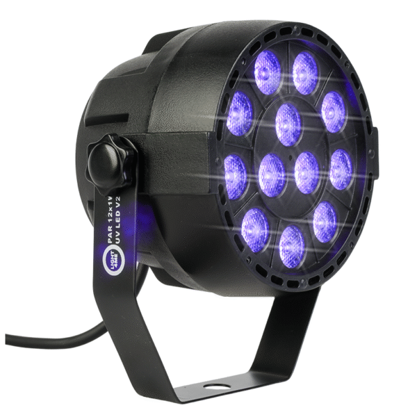 LIGHT4ME PAR 12x1W UV LED V2 reflektor ultrafiolet