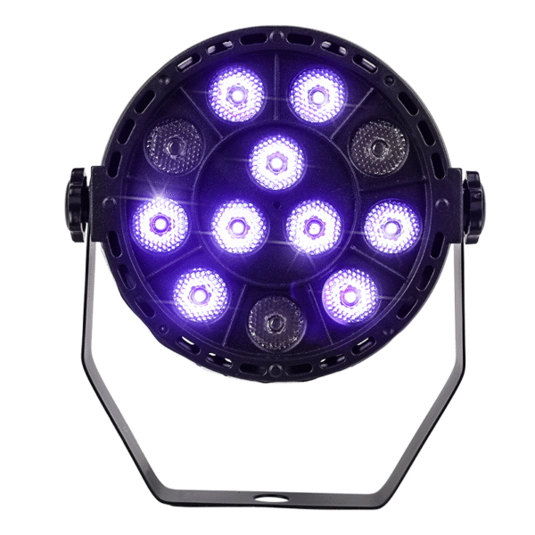 LIGHT4ME PAR 12x1W UV LED V2 reflektor ultrafiolet - obrazek 2