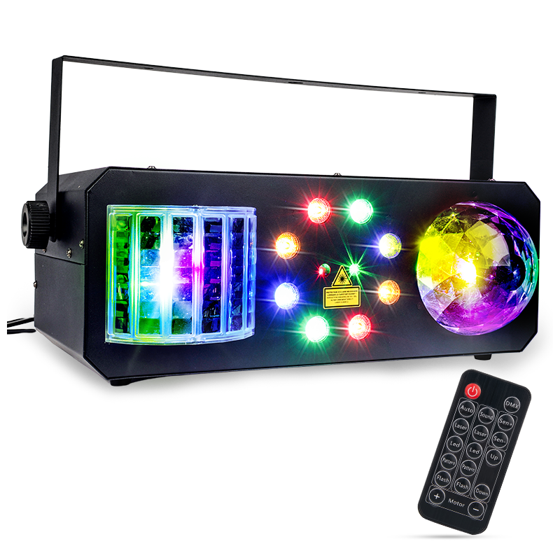 LIGHT4ME PARTY IV V2 multiefekt LED derby kula