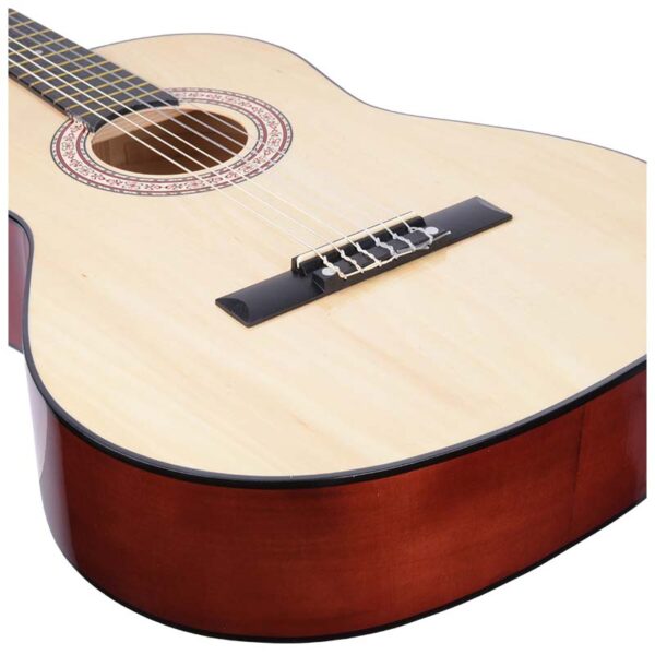 NN BD 36 gitara klasyczna 3/4 do nauki NATURAL - obrazek 6
