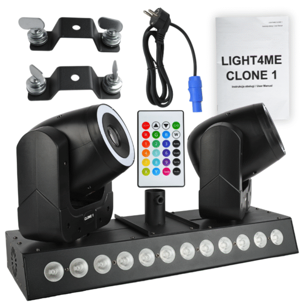 LIGHT4ME CLONE 1 efekt świetlny LED RGBW - obrazek 7