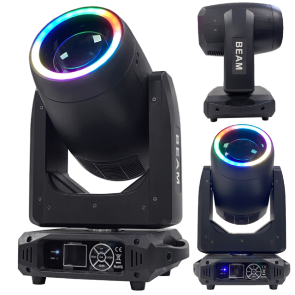 LIGHT4ME PRISM BEAM 250 RING głowica ruchoma LED - obrazek 2