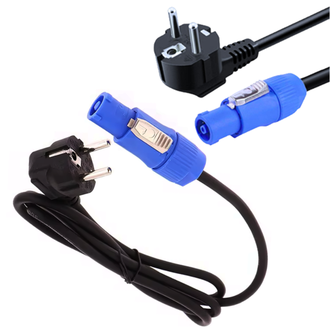 CABLE4ME POWERCON IN 2M kabel przewód zasilający