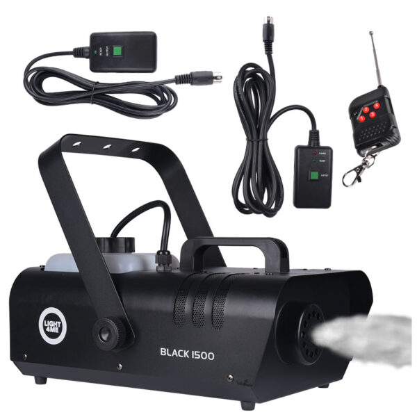 LIGHT4ME BLACK 1500 wytwornica dymu mgły - obrazek 3