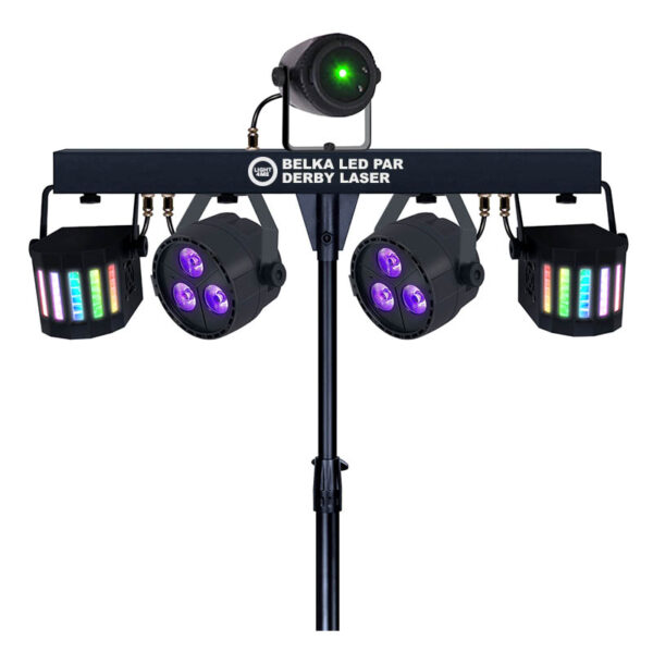 LIGHT4ME BELKA LED PAR DERBY LASER multiefekt świetlny - obrazek 7