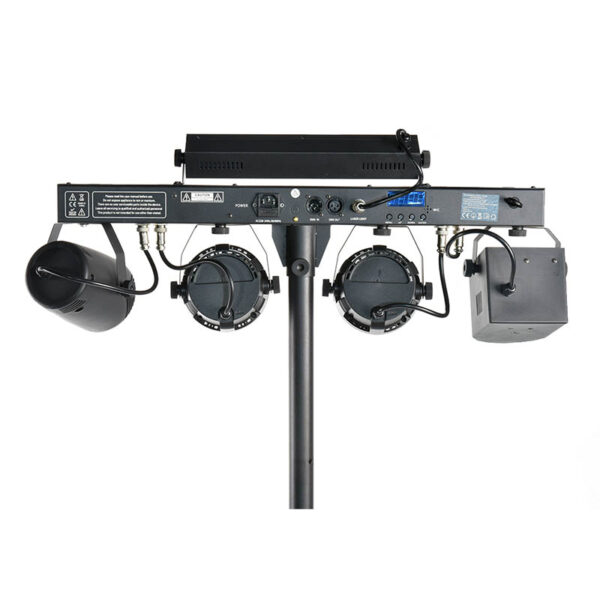 LIGHT4ME BELKA LASER STROBOSKOP LED PAR DERBY UV - obrazek 2