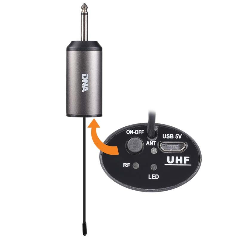 DNA FU DUAL VOCAL wokalowy mikrofon bezprzewodowy - obrazek 4