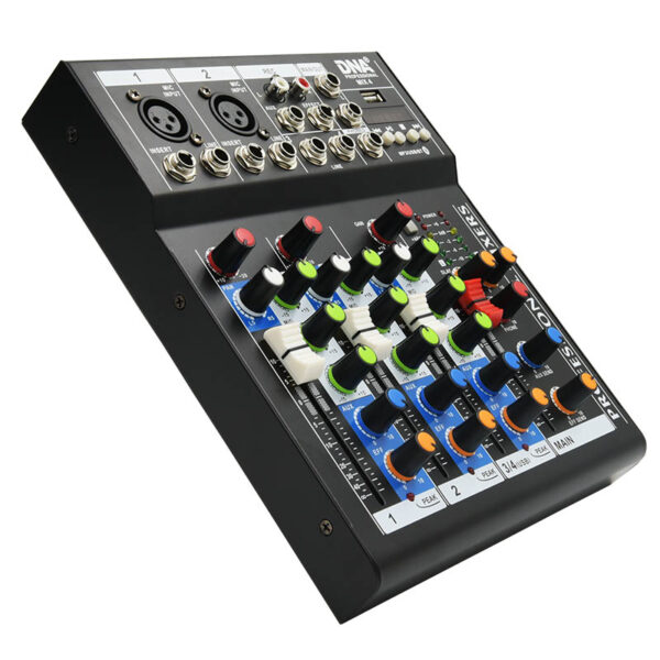DNA MIX 4 mikser audio USB MP3 analogowy 4 kanały - obrazek 6