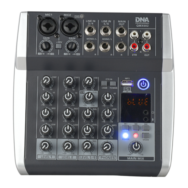 DNA QMX602 analogowy mikser dźwięku - obrazek 4