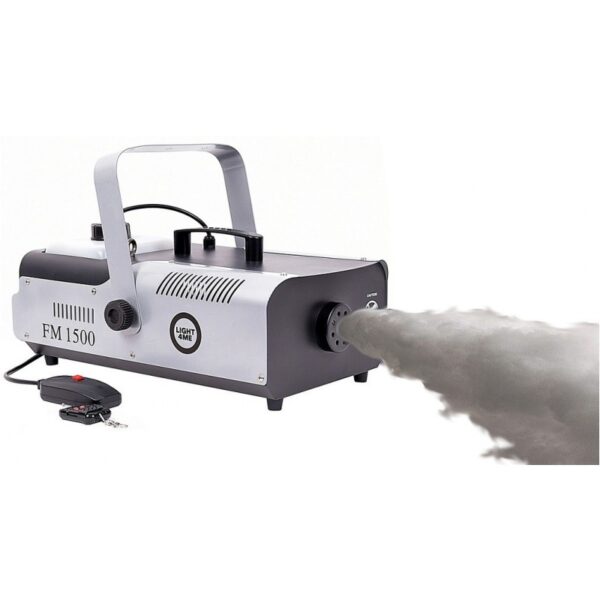 LIGHT4ME FM 1500 wytwornica dymu mgły z pilotem S - obrazek 2