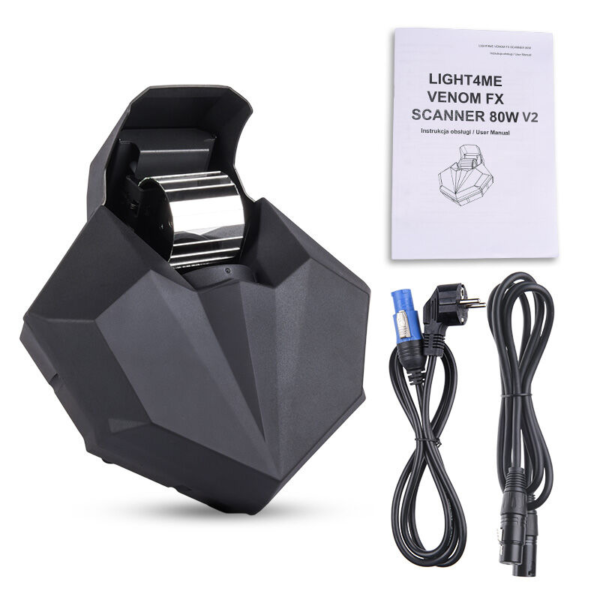 LIGHT4ME VENOM FX SCANNER 80W V2 efekt świetlny LE - obrazek 2