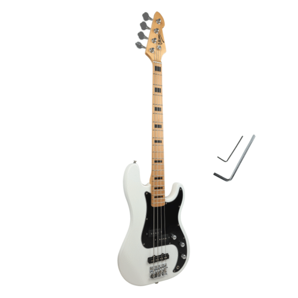 V-TONE PJB46 WH gitara elektryczna basowa 4/4 biała - obrazek 5