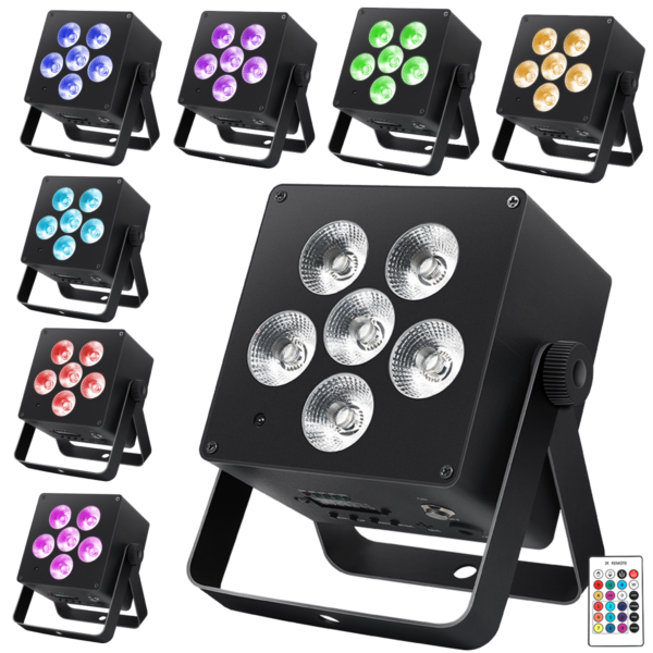 LIGHT4ME ACCU PAR RGBWA-UV reflektor bateryjny