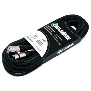 CABLE4ME przewód mikrofonowy sygnałowy XLR/XLR 15m