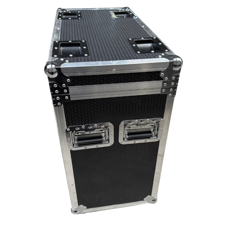 EVOLIGHTS LUMEN 7 RING CASE 2IN1 solidna skrzynia transportowa na 2 reflektory sceniczne retro - obrazek 2