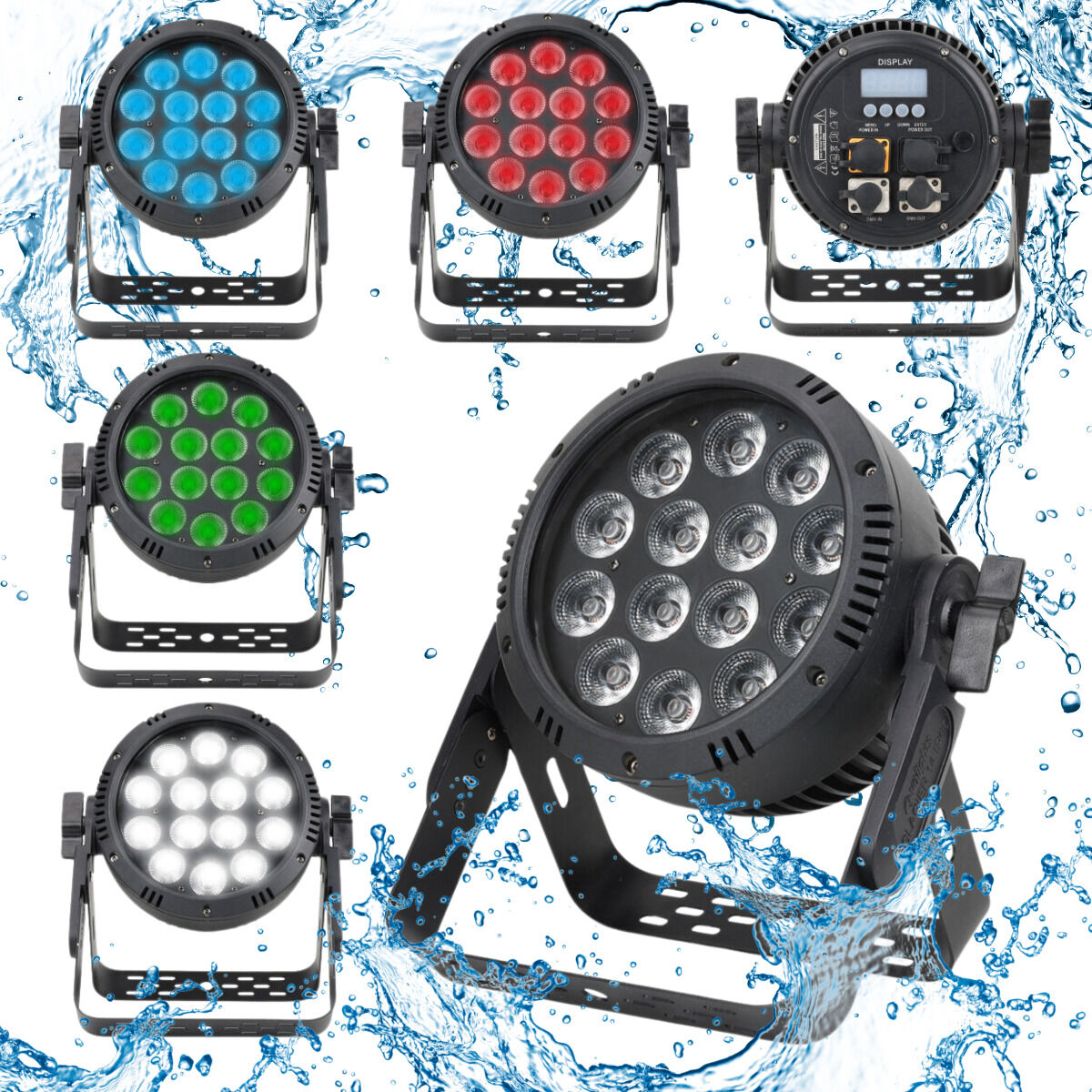 EVOLIGHTS GLACIER 14 IP65 reflektor par
